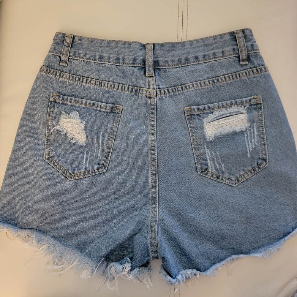 EUC Shein Jean Shorts  Women's SM - Picture 2 of 13
